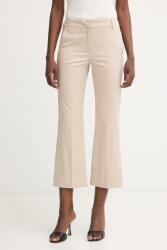 Marella pantaloni pentru femei cu bumbac Emme by Marella PPY2-SPD0GB_80X (2615131072200)