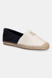Tommy Hilfiger espadrile pentru femei TH LOGO LEATHER ESPADRILLE PPY2-OBD01G_01X