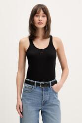 Tommy Jeans maiou pentru femei, din bumbac cu elastan PPY2-TSD1AI_99X (DW0DW22264)