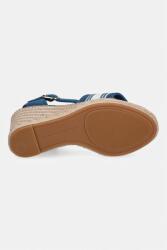 Tommy Hilfiger сандали обувки със скосена пларформа HIGH WEDGE ESPAD WEBBING (FW0FW09342)