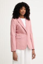 Weekend Max Mara egysoros női vászonnal ORCHE - rózsaszín 36