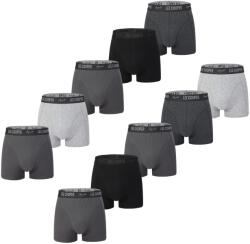 Lee Cooper Мъжки боксерки Lee Cooper Essential Boxer Trunk 10-Pack Mens - Multi Grey