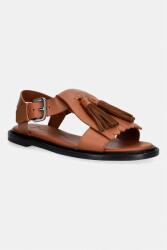 Weekend Max Mara szandál női bőr Wkaarte - barna Női 39
