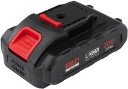 Red Technic Akkumulátor Metszőollóhoz - 20V, 2.0Ah, Li-Ion - RTSA0063 (RTSA0063-BT) (POW-RTSA0063-BT)