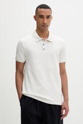 Calvin Klein póló férfi pamuttal - bézs L - answear - 18 990 Ft