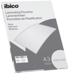 Ibico Lamináló fólia IBICO A/3 303x426mm 100 mikron fényes 100/dob (627312) - vectraline