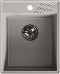 Laveo Hub, 1 rekeszes gránit mosogató 394x485x204 mm, szürke, LAV-SPH_510Y (LAV-SPH_510Y)