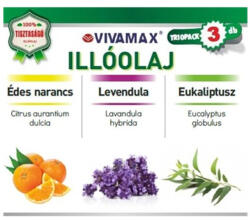 Vivamax Illóolaj keverék 3x10ml(Levendula + narancs + eukaliptusz) Vivamax - plazapatika