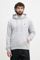 U. S. Polo Assn U. S. Polo Assn. kapucnis melegítőfelső férfi pamuttal DHM LB - szürke XL