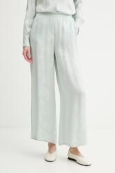 Calvin Klein wide leg női viszkóz - zöld L