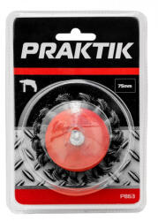 Praktik Drótkorong sodrott 75mm csapos / p863 (62414P863)