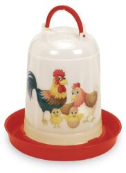 GAUN Happy baromfi itató 5L, piros (GN11835)