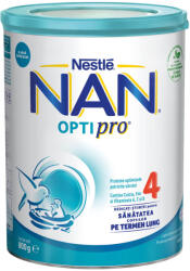 Nestle NAN Optipro 4, formula speciala lapte praf, de continuare de la 2 ani, 800 g (7613035424654)