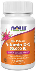 NOW Vitamin D-3 50, 000 IU / 50 Softgels