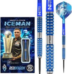 Red Dragon Gerwyn Price Glacier - steel darts szett Nyíl súlya: 26 g