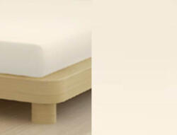 Mr Sandman Biopamut, Organikus pamut Jersey gumis lepedő, 90-100x200 cm, 150 g/nm, natur - Mr Sandman