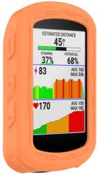  Szilikon tok Garmin Edge 840/540 GPS kerékpáros navigációhoz - narancssárga (689901617D)
