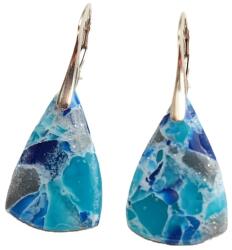 Atellier Wearable Art Cercei Cool Water - Model 2