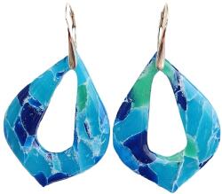 Atellier Wearable Art Cercei Cool Water - Model 3