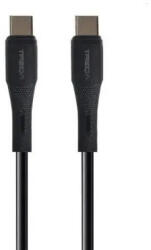 Treqa USB-C - USB-C kábel CA-8855 - 1 méter - fekete