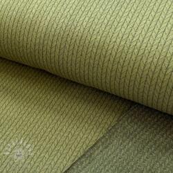  Kötött kelme RECYCLED Cable khaki