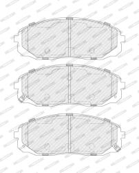 FERODO Set placute frana FERODO FDB5305 (FDB5305)