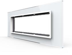 LIVOLO Rama din sticla Livolo standard Italian 6/7 module - Serie noua SmartElectro IntelligentHouse (VL-P9E-7W)