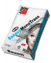 Baumit SanovaMonoTrass - Tencuiala monostrat tras-var, sac 25 kg (BMT-11000097)