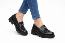 Ciucaleti j Pantofi dama casual din piele naturala de culoare neagra Sasha GKR4XN, marimea 35
