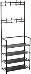 AdTrend Cuier cu pantofar 60 x 26 x 170 cm (111354) Pantofar