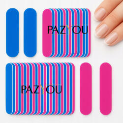 PAZYOU Körömreszelő mini 180/240 eldobható kétoldalas reszelő 100db (5905965216396)