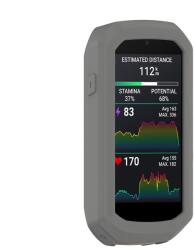  Accure szilikon tok Garmin Edge 1050 GPS kerékpáros navigációhoz - sötétszürke (0808001397I)