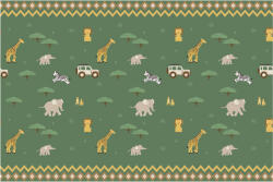 PartyDeco Ţesătură de masă - Safari 180 x 120 cm Fata de masa