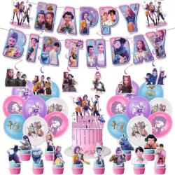HeliumKing Set pentru petrecerea de ziua de naștere - KPOP