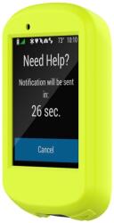  Prevent szilikon tok Garmin Edge 830 GPS kerékpáros navigációhoz - sárga-zöld (680700938D)