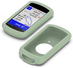  Szilikon tok Garmin Edge 1040 GPS kerékpáros komputerhez - zöld (680701017C)