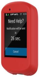  Prevent szilikon tok Garmin Edge 830 GPS kerékpáros navigációhoz - piros (680700938C)