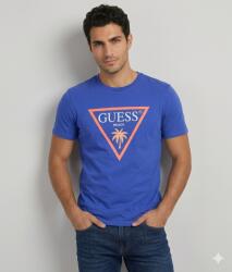 Guess ss cn new triangle palm tee m | Bărbați | Tricouri | Albastru | F6GI09J1314-G7M1