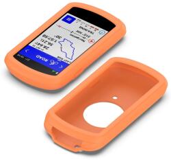  Szilikon tok Garmin Edge 1040 GPS kerékpáros navigációhoz - narancssárga (680701017D)