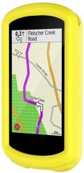  Disasse szilikon tok GPS kerékpáros navigációhoz Garmin Edge 1030/1030 Plus - sárga (680700939E)