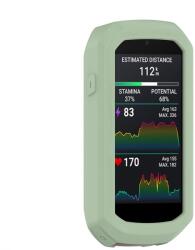  Accure szilikon tok GPS kerékpáros navigációhoz Garmin Edge 1050 - világoszöld (0808001397B)