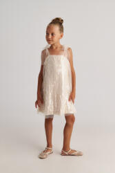 Two In A Castle Rochie Fetiță Din Tulle Bej T7217 (T7217)