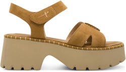 Tamaris Sandale Din Piele Tabac 1-28377-46-310 (1-28377-46-310)