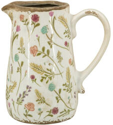 Artekko Vază Decorativă Ceramică Aging Alb C8225 16x11.5x18cm 1buc (C8225)