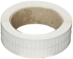 Shamiro 10x4mm, öntapadó PET tekercses címke, 2 pályás (1000 címke/tekercs, 76mm cséve)