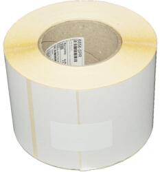Shamiro 100x100 mm, nyomatlan fehér vellum öntapadós papír címke (2000 címke/tekercs)