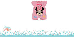  Disney Minnie nyári rövid ujjú baba rugdalózó (MIN1612_roz_0-1)