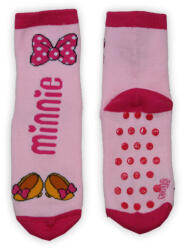  Disney Minnie csúszásgátlós gyerek zokni (1 pár) (MIN5018_vilagosrozsaszin-pink_31-34)