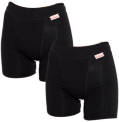 Modibodi 2PACK lány menstruációs bugyi alváshoz Modibodi Teen Sleep Short Super Black (DMKNSMTSSSB) 8-10 éves