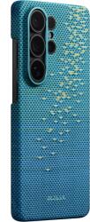 PITAKA Carcasa Pitaka Edge cu MagSafe compatibila cu Samsung Galaxy S26 Ultra, Lucid Blue (KS2607U)